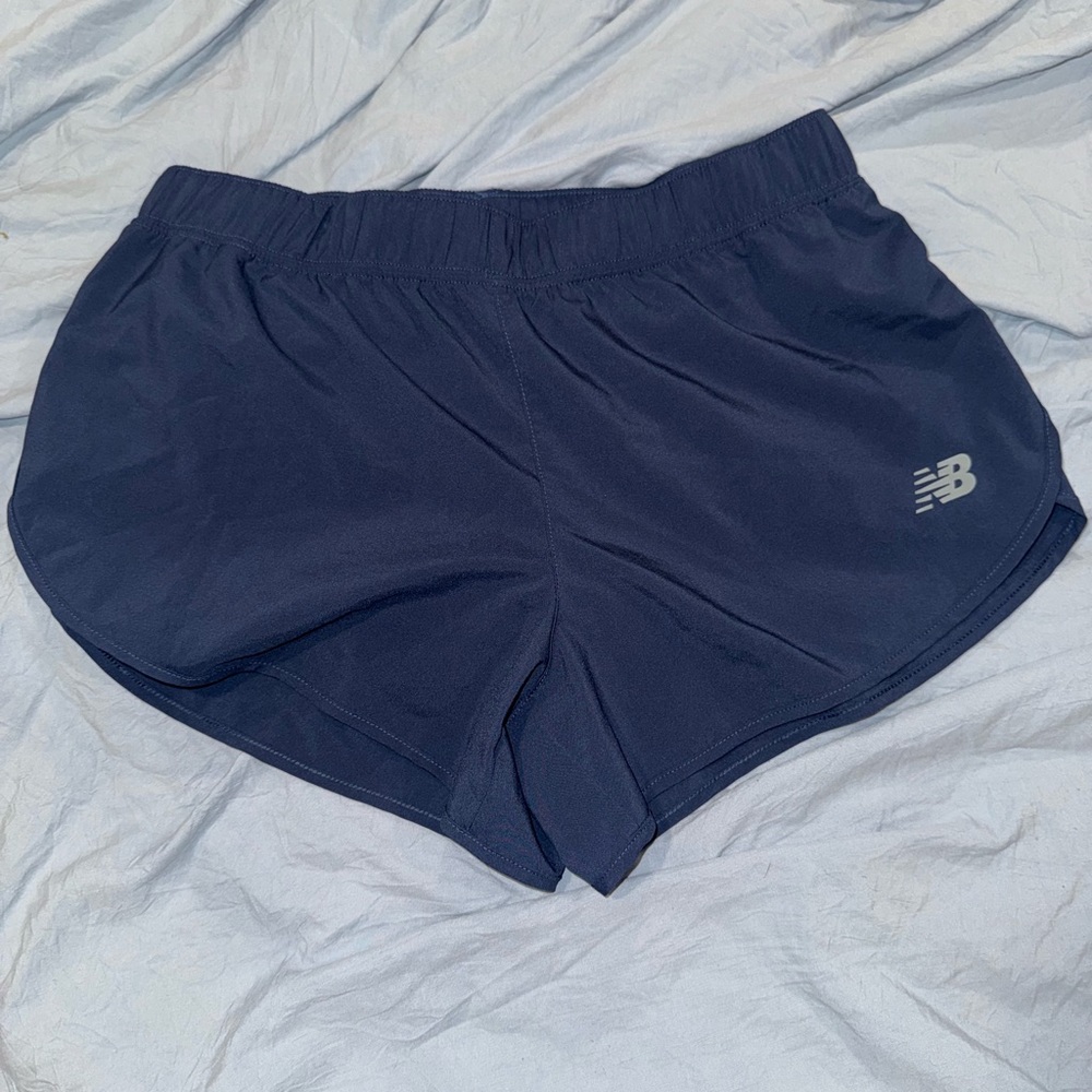 New Balance Women's Dark Blue Athletic Shorts